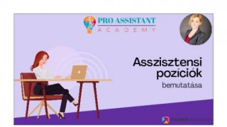 3. Asszisztensi pozíciók bemutatása prezentáció slideok